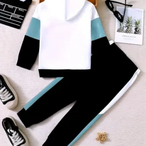 trendy kids hoodie t shirt & pant set | boys & girls cotton co ord tracksuit | casual & sportswear outfit | stylish toddler winterwear |